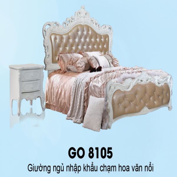 Giường ngủ Louis 8105